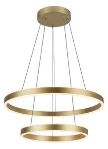SLV Una lampada a sospensione a LED Doppia fase Up&Down in ottone