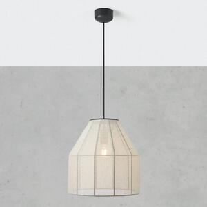 Markslöjd Lampada a sospensione Aiko, dimmerabile, Crema / Ambra, Soggiorno / Sala da pranzo, Tessuto / Stoffa / Seta, Lampada a sospensione