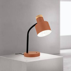 ORION Lampada da scrivania Gili, Rosso, Soggiorno / Sala da pranzo, Metallo, Moderno, Lampada da tavolo