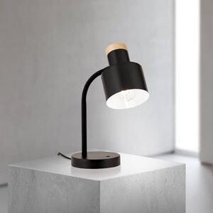 ORION Lampada da scrivania Gili, Nero, Soggiorno / Sala da pranzo, Metallo, Moderno, Lampada da tavolo