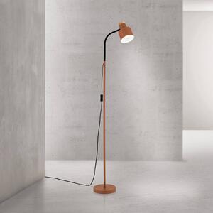 ORION Lampada da terra Gili, Rosso, Soggiorno / Sala da pranzo, Metallo, Moderno, Lampada da terra