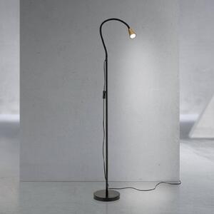 ORION Lampada da terra Dotty, Ottone / Oro, Soggiorno / Sala da pranzo, Metallo, Moderno, Lampada da terra