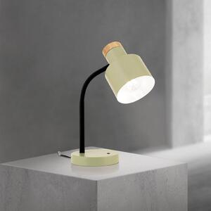 ORION Lampada da scrivania Gili, Verde, Soggiorno / Sala da pranzo, Metallo, Moderno, Lampada da tavolo