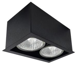 Brosline 1080 - Faretto orientabile CAGE 2xGU10/10W/230V nero