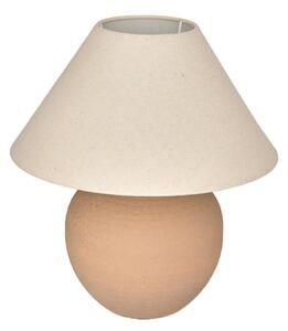 Atmosphera - Lampada da tavolo SEIYA 1xE27/60W/230V marrone/beige