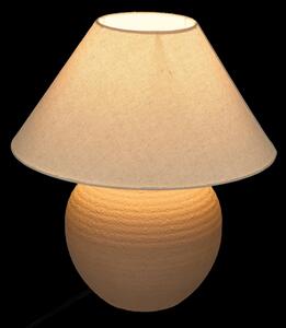 Atmosphera - Lampada da tavolo SEIYA 1xE27/60W/230V marrone/beige
