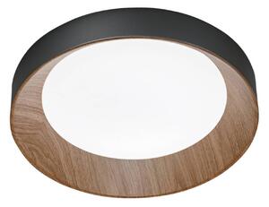Luce Ambiente Design Plafoniera a LED Arka, Nero, Soggiorno / Sala da pranzo, Metallo, Moderno, Plafoniera LED