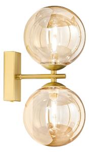 Luce Ambiente Design Applique da parete Honey, dimmerabile, Ottone / Oro, Soggiorno / Sala da pranzo, Metallo, Applique