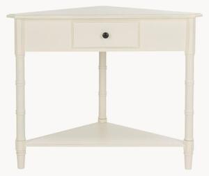 Consolle angolare in legno con cassetto Contemporary