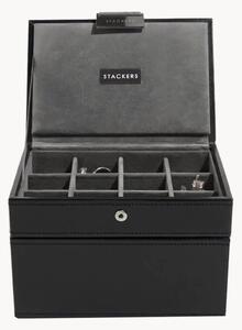 Set di 2 portagioie Mini Black