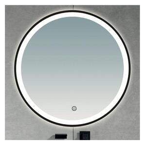 Brilagi - Specchio da bagno LED ASTI LED/19W/230V 60 cm nero IP44 IRC 90 dimmerabile + CCT