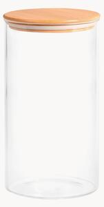 Barattolo in vetro borosilicato con coperchio in bambù Natura, 600 ml