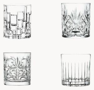 Set di 4 bicchieri da whisky in cristallo Mixology