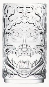 Set di 4 bicchieri da cocktail in cristallo Tiki