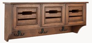 Appendiabiti in legno di pino Leon
