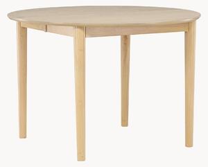 Tavolo rotondo allungabile in legno di caucciù Gilda, Ø 110/L 150 cm