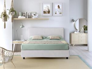 Letto King Size 180x200 Contenitore ARLES Bianco ghiaccio