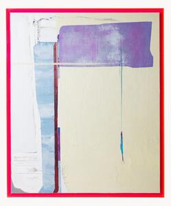 Quadro dipinto a mano con cornice Days In The City