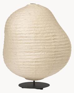 Lampada da terra piccola in carta washi Kurbis