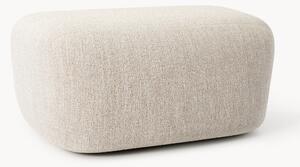 Pouf grande in bouclé Wolke