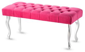 Panca trapuntata CHESTERFIELD FUCHSIA