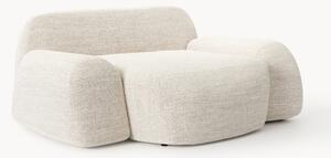 Poltrona lounge XL in bouclé Wolke