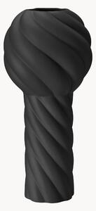 Vaso in ceramica dipinto a mano Twist Pillar, alt. 34 cm