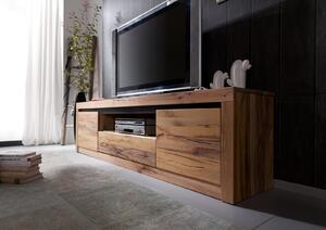 Mobile TV in legno di Quercia Selvatica/ Cerro 202x42x55 quercia naturale oliato MONTREUX #105
