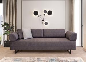Divano-letto Eleganza Blu Navy - Infinity with Side Table - Anthracite