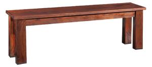 OXFORD #55 Panca in legno di acacia - laccato / nougat 200x36x45