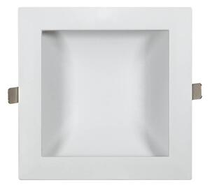 Faro LED da incasso Quadrato Luce INDIRETTA 20W Foro 155x155mm Colore Bianco Naturale 4.000K