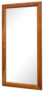 Specchio in legno di Acacia 115x6x60 miele dorato laccato OXFORD #0327