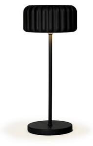 Atelier Pierre - Dentelles Bistro Portable Lampada da Tavolo IP44 Black Atelier Pierre