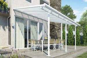 Tettoia per veranda in alluminio Sierra Palram - Canopia 3 x 4,25 m bianco