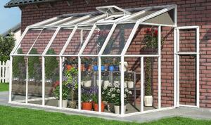Giardino d’inverno in pannelli Sun Room di Palram - Canopia 2 x 3,86 m bianco
