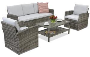 Mobili da giardino Monaco Coffee 5 Garden Point grigio