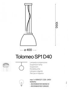 TOLOMEO SP1 D40, Sospensione, Ideal Lux
