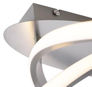 Plafoniera design acciaio LED dimm 3 livelli - RUTA