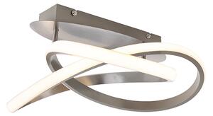 Plafoniera design acciaio LED dimm 3 livelli - RUTA