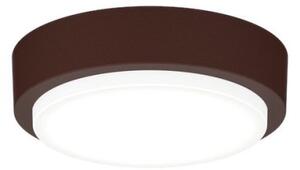 Plafoniera classica top light baku 28 co gx53 led ip54 alluminio policarbonato - Top Light