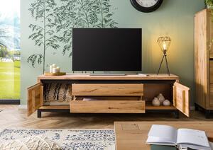 Mobile TV in legno di Quercia Selvatica 190x40x56 quercia naturale oliato VILLANDERS #153