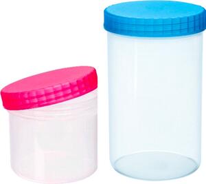 Cosmoplast Barattolo per alimenti 11x9 cm 500 cc in plastica trasparente - 59