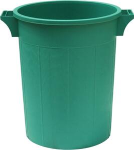 I.C.S. Bidone Spazzatura Pattumiera Rifiuti Immondizia Sovrapponibile 75 Litri 44xH 63 cm colore Verde - 480075V