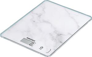 Soehnle Bilancia da cucina Digitale peso max 5 Kg Funzione Tara Spegnimento Automatico colore Marmo - 61516 Page Compact 300