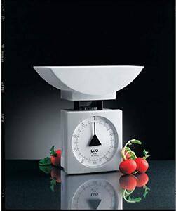 LAICA Bilancia da Cucina Meccanica Analogica Peso Massimo 1 Kg colore Bianco - K711