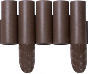Prosperplast Bordura staccionata steccato recinto Palisada Plus resina 8pz 235cm recinzione