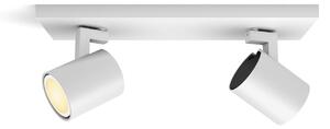 Plafoniera Philips Hue, Philips Hue Runner, dimmerabile, Bianco, Soggiorno, Alluminio, Moderno