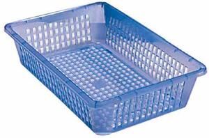 Dem Cestino Multiuso in Plastica cm 24x32 h. 6 Frosty colori Assostiti - 73250