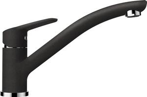 Miscelatore SCHOCK DAJA in ONYX con bocca fissa orientabile / miscelatore monocomando / CRISTALITE PLUS®