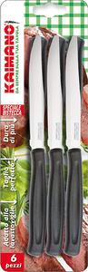 Kaimano Coltelli Da Bistecca Manico Nero - 1023407